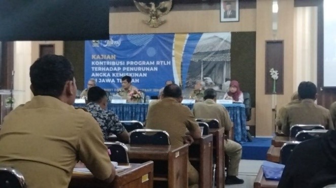 Dosen DPWK UNDIP Terlibat dalam Diskusi Kontribusi Program RTLH Terhadap Penurunan Angka Kemiskinan di Jawa Tengah