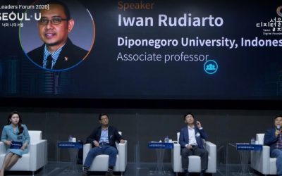 DOSEN DPWK FT JADI PEMBICARA KONFERENSI SMART CITY SEOUL