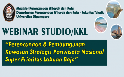 Annual studio, Fieldwork, Webinar 2022 Master Program in Urban and Regional Planning – DURP UDIP