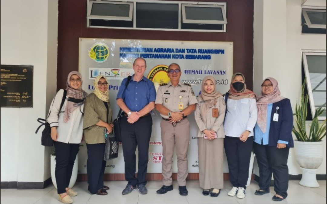 Kunjungan DPWK UNDIP ke Kantor ATR/BPN Kota Semarang