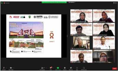 Team Kolaborasi S1 PWK dan Arsitektur JUARA 1 Lomba Desain Kawasan