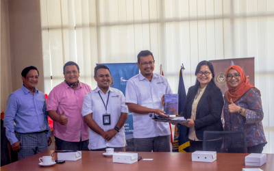 Penyerahan Rekacipta Tim Kedaireka PWK UNDIP kepada BPOLBF dan Audiensi dengan Bupati Kabupaten Manggarai Barat