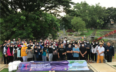 Dukung UNDIP Sebagai Green Campus – Aksi Bersih Sungai dan Pantai Kolaborasi Alumni Dosen Mahasiswa DPWK UNDIP di Area Jogging Track Kampus UNDIP Tembalang