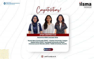 Mahasiswa PWK Undip yang terpilih menjadi Indonesian International Student Mobility Awardee (IISMA) 2024