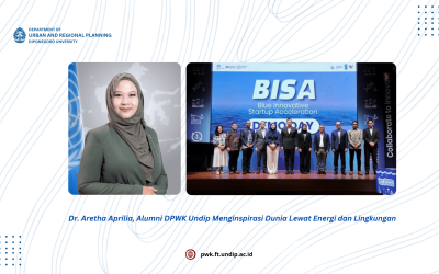 Dr. Aretha Aprilia, Alumni DPWK Undip Menginspirasi Dunia Lewat Energi dan Lingkungan