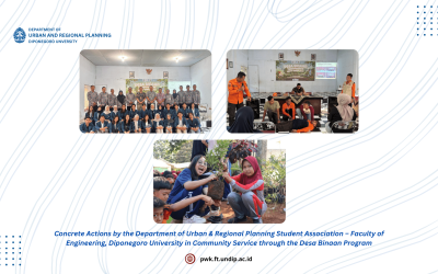 Langkah Nyata Himpunan Mahasiswa DPWK – FT Undip dalam Pengabdian Masyarakat melalui Desa Binaan