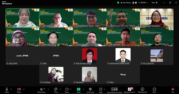 Klinik Manuskrip Batch 2 Jurnal Pembangunan Wilayah dan Kota Tahun 2025